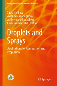 Cover image: Droplets and Sprays 9789811074486