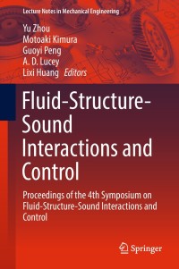 Imagen de portada: Fluid-Structure-Sound Interactions and Control 9789811075414