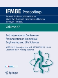 Imagen de portada: 2nd International Conference for Innovation in Biomedical Engineering and Life Sciences 9789811075537