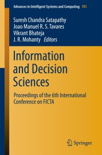 Cover image: Information and Decision Sciences 9789811075629