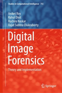 Cover image: Digital Image Forensics 9789811076435