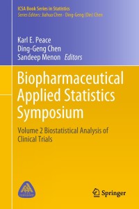 Cover image: Biopharmaceutical Applied Statistics Symposium 9789811078255