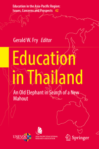 صورة الغلاف: Education in Thailand 9789811078552