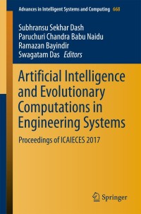 Omslagafbeelding: Artificial Intelligence and Evolutionary Computations in Engineering Systems 9789811078675