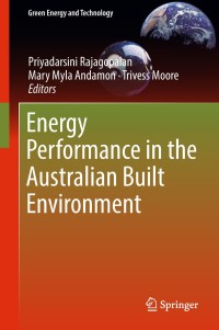 Omslagafbeelding: Energy Performance in the Australian Built Environment 9789811078798