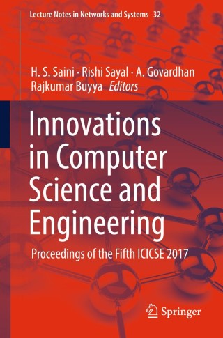 表紙画像: Innovations in Computer Science and Engineering 9789811082009