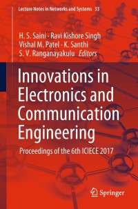 Omslagafbeelding: Innovations in Electronics and Communication Engineering 9789811082030