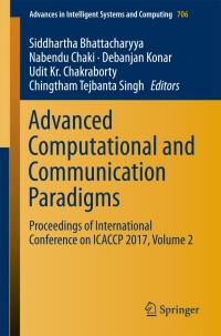 Titelbild: Advanced Computational and Communication Paradigms 9789811082368