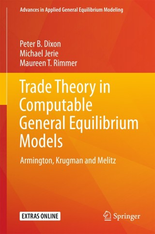 Imagen de portada: Trade Theory in Computable General Equilibrium Models 9789811083235