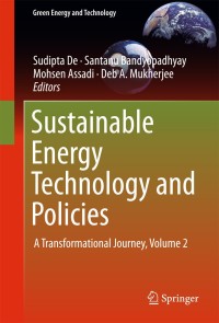 Cover image: Sustainable Energy Technology and Policies 9789811083921