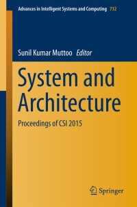 Imagen de portada: System and Architecture 9789811085321