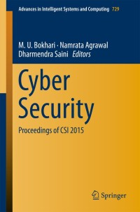 Cover image: Cyber Security 9789811085352
