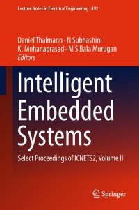 Cover image: Intelligent Embedded Systems 9789811085741