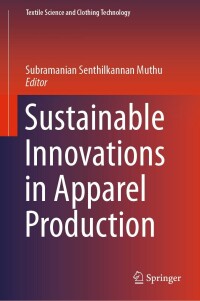 Immagine di copertina: Sustainable Innovations in Apparel Production 9789811085901