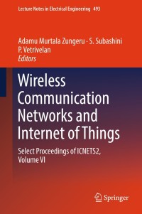 Imagen de portada: Wireless Communication Networks and Internet of Things 9789811086625