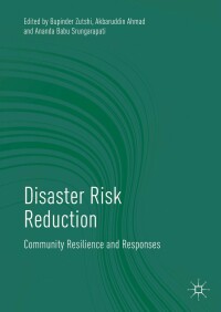 Cover image: Disaster Risk Reduction 9789811088445