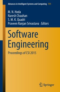 Cover image: Software Engineering 9789811088476