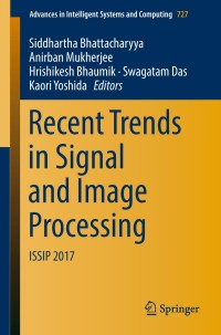 Imagen de portada: Recent Trends in Signal and Image Processing 9789811088629