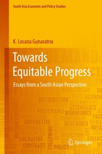 Omslagafbeelding: Towards Equitable Progress 9789811089220