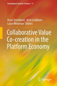 Omslagafbeelding: Collaborative Value Co-creation in the Platform Economy 9789811089558