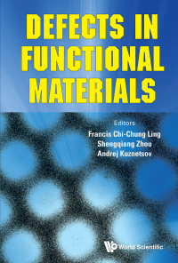 Cover image: Defects in Functional Materials 1st edition 9789811203169