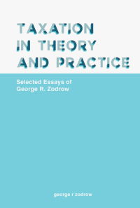 Cover image: Taxation in Theory and Practice 1st edition 9789811205132