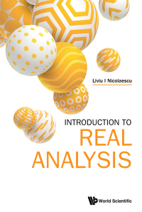 Cover image: INTRODUCTION TO REAL ANALYSIS 9789811210389