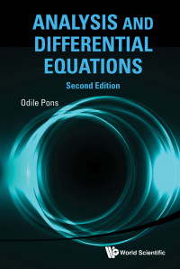 Imagen de portada: ANALYSIS & DIFF EQUATION (2ND ED) 2nd edition 9789811268564