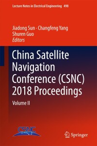 Cover image: China Satellite Navigation Conference (CSNC) 2018 Proceedings 9789811300134