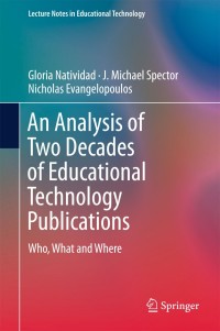Omslagafbeelding: An Analysis of Two Decades of Educational Technology Publications 9789811301360