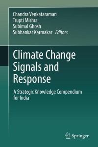 Imagen de portada: Climate Change Signals and Response 9789811302794