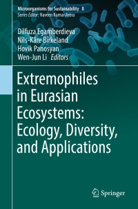 Immagine di copertina: Extremophiles in Eurasian Ecosystems: Ecology, Diversity, and Applications 9789811303289