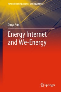 Imagen de portada: Energy Internet and We-Energy 9789811305221