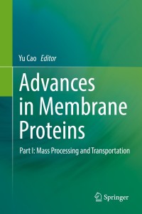 Cover image: Advances in Membrane Proteins 9789811305313