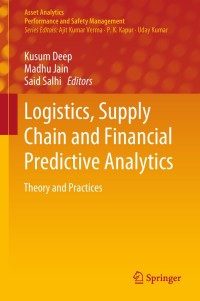 Imagen de portada: Logistics, Supply Chain and Financial Predictive Analytics 9789811308710