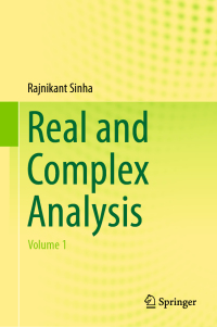 Cover image: Real and Complex Analysis 9789811309373