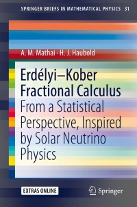 Cover image: Erdélyi–Kober Fractional Calculus 9789811311581