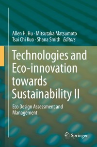 Immagine di copertina: Technologies and Eco-innovation towards Sustainability II 9789811311956