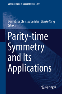 Imagen de portada: Parity-time Symmetry and Its Applications 9789811312465