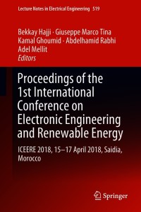 Imagen de portada: Proceedings of the 1st International Conference on Electronic Engineering and Renewable Energy 9789811314049
