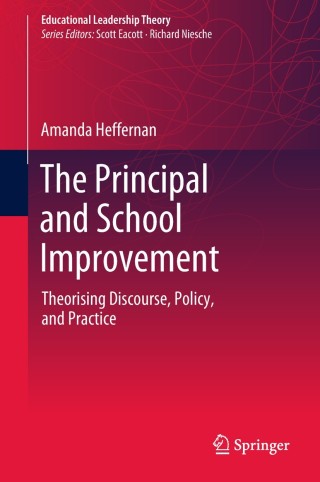 Imagen de portada: The Principal and School Improvement 9789811314940
