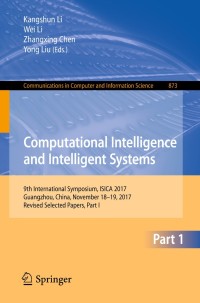 Imagen de portada: Computational Intelligence and Intelligent Systems 9789811316470