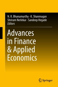Imagen de portada: Advances in Finance & Applied Economics 9789811316951