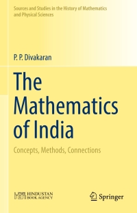 Imagen de portada: The Mathematics of India 9789811317736