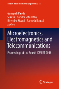 Cover image: Microelectronics, Electromagnetics and Telecommunications 9789811319051