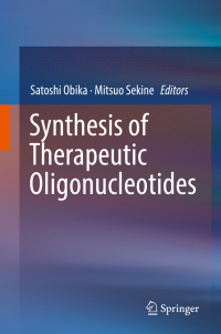 Cover image: Synthesis of Therapeutic Oligonucleotides 9789811319112