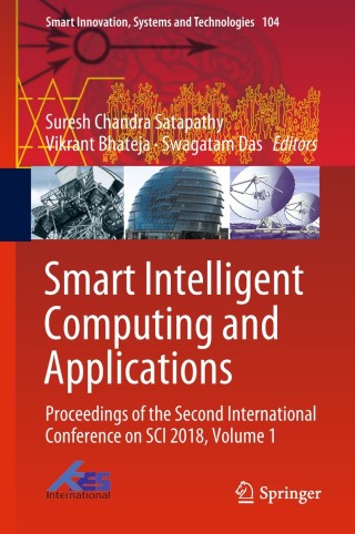 Imagen de portada: Smart Intelligent Computing and Applications 9789811319204