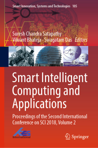 Cover image: Smart Intelligent Computing and Applications 9789811319266