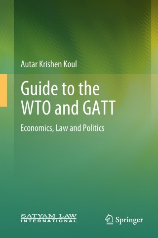Cover image: Guide to the WTO and GATT 9789811320880