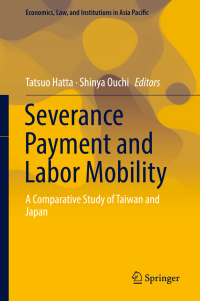 Titelbild: Severance Payment and Labor Mobility 9789811321481